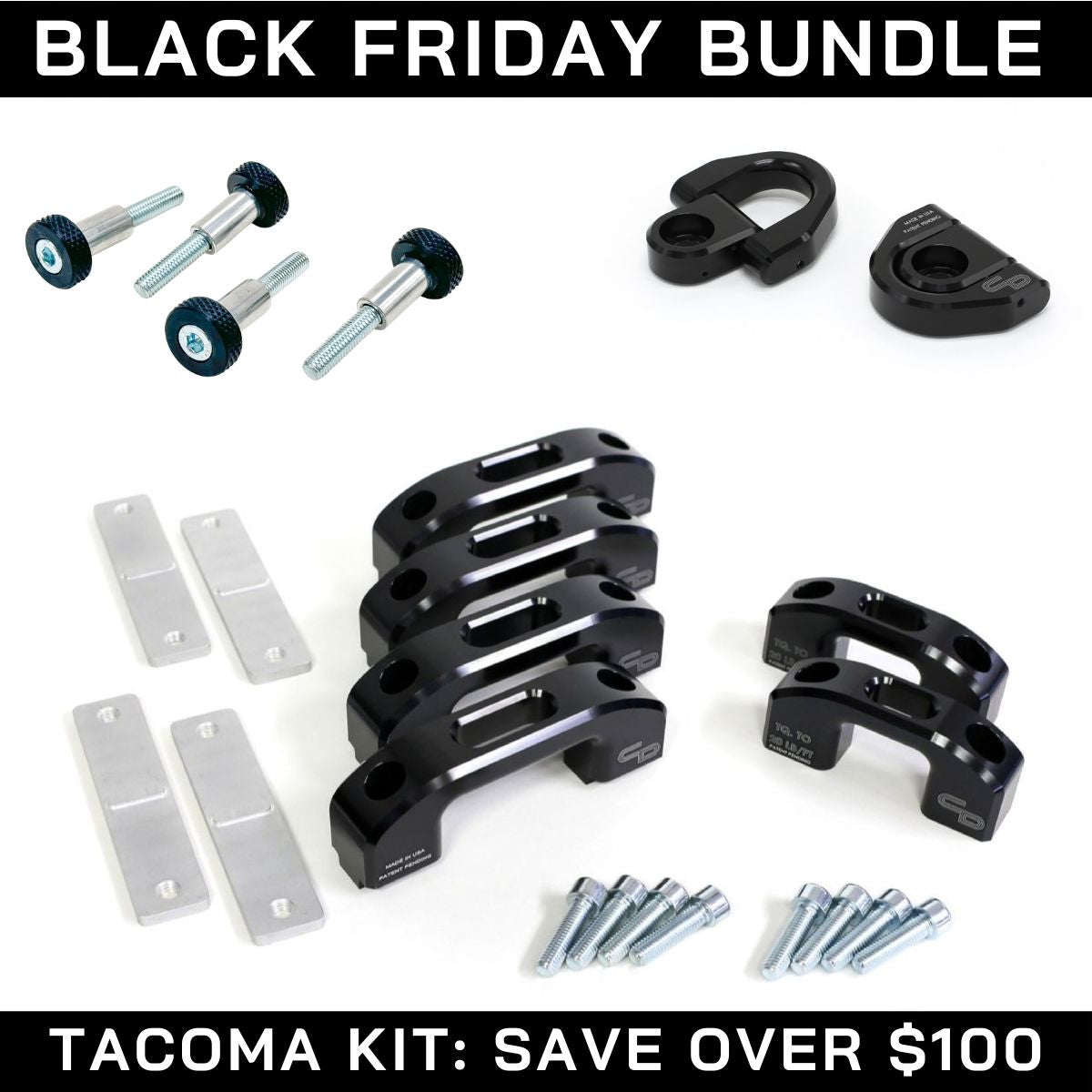 Toyota Tacoma Tie-Down Kit BLACK FRIDAY BUNDLE