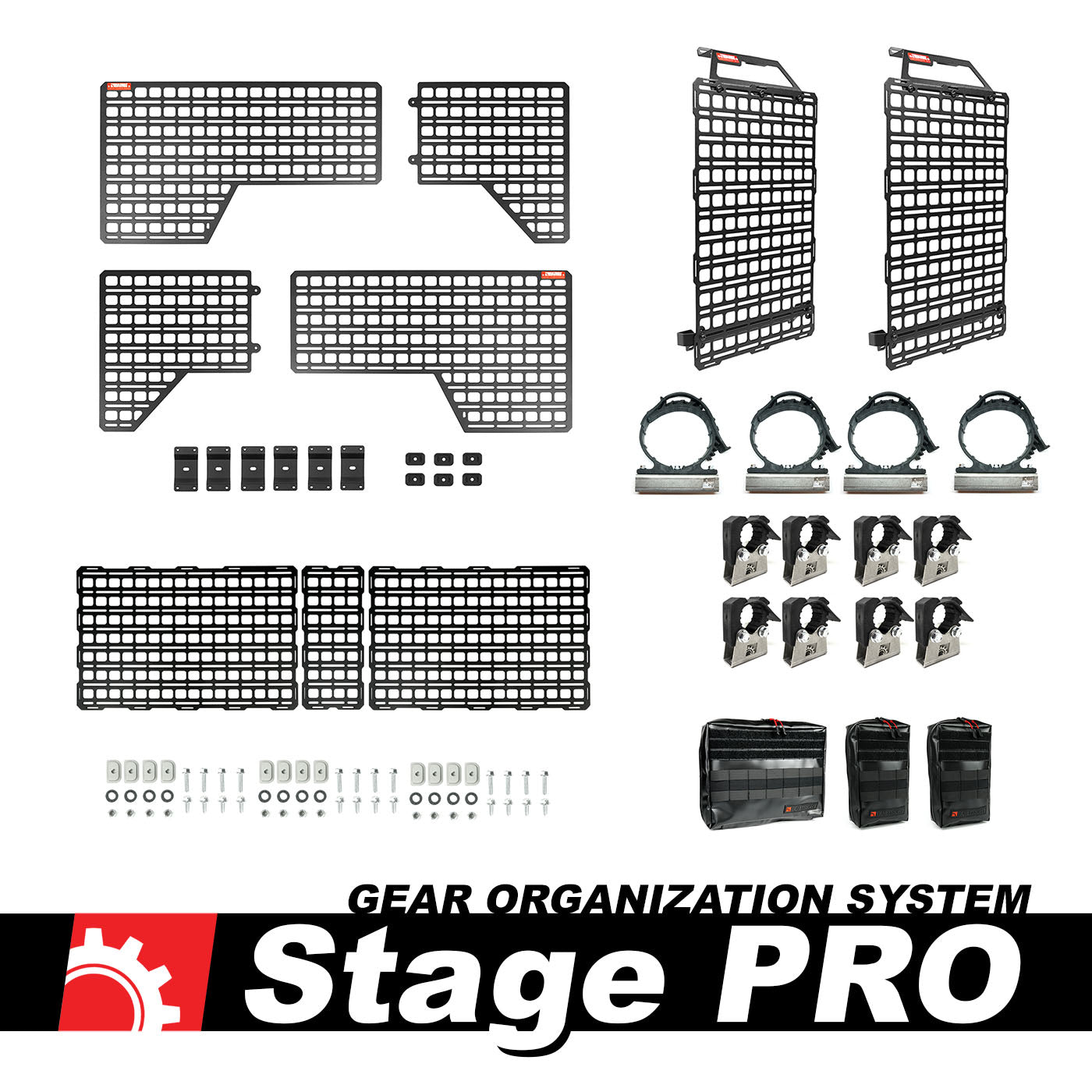 Bedside Rack MOLLE Panel System | Chevrolet Silverado & GMC Sierra 1500 (2019+)