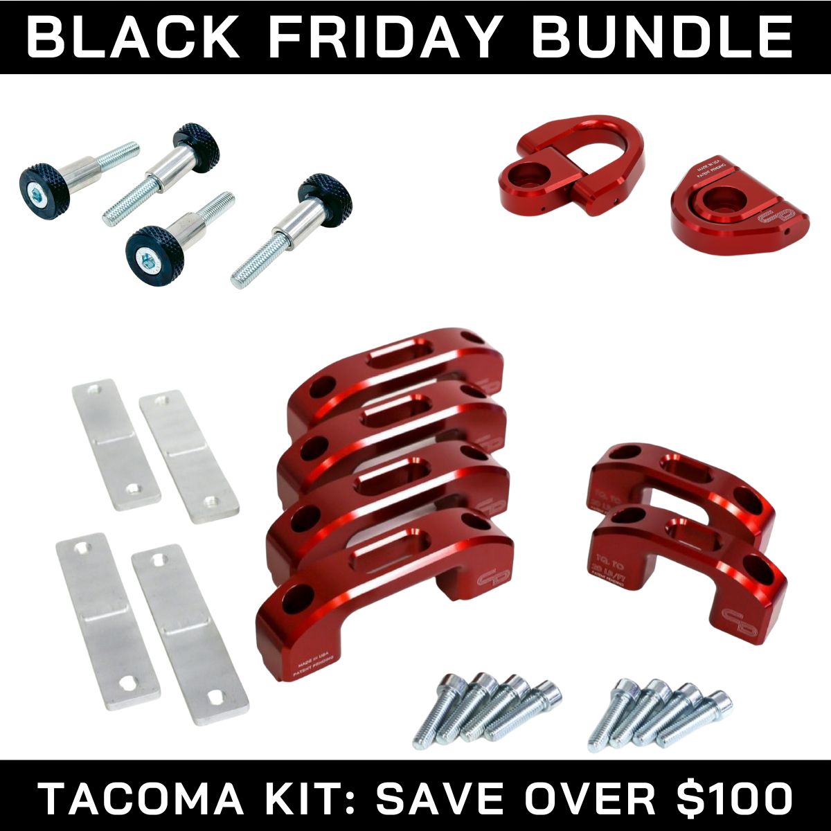 Toyota Tacoma Tie-Down Kit BLACK FRIDAY BUNDLE