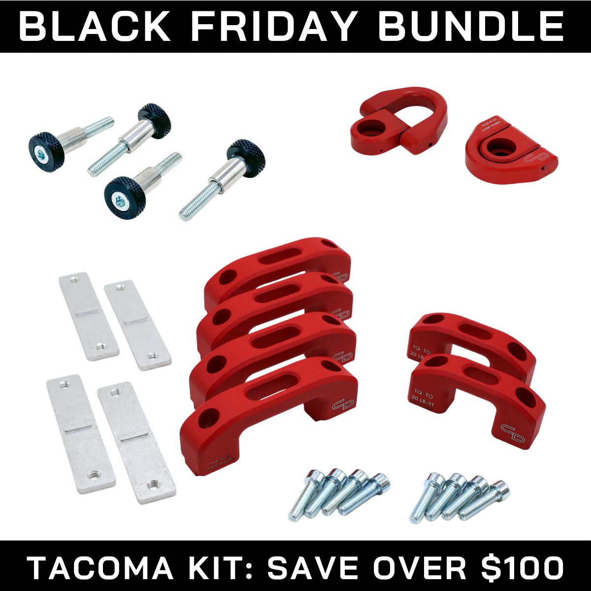 Toyota Tacoma Tie-Down Kit BLACK FRIDAY BUNDLE