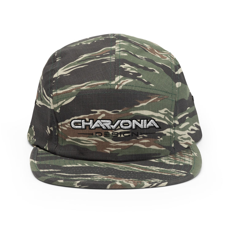 Charvonia Design Embroidered Five Panel Cap