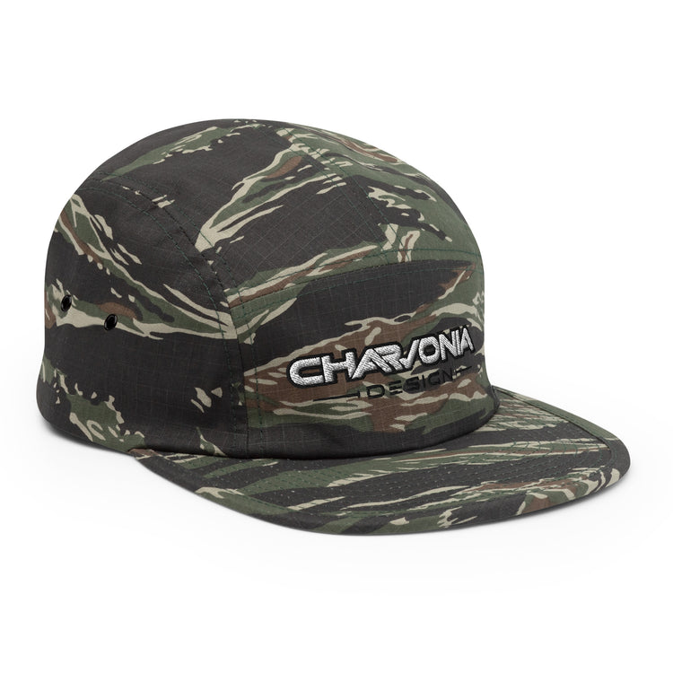 Charvonia Design Embroidered Five Panel Cap