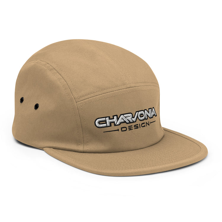 Charvonia Design Embroidered Five Panel Cap