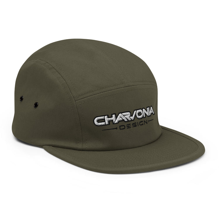 Charvonia Design Embroidered Five Panel Cap