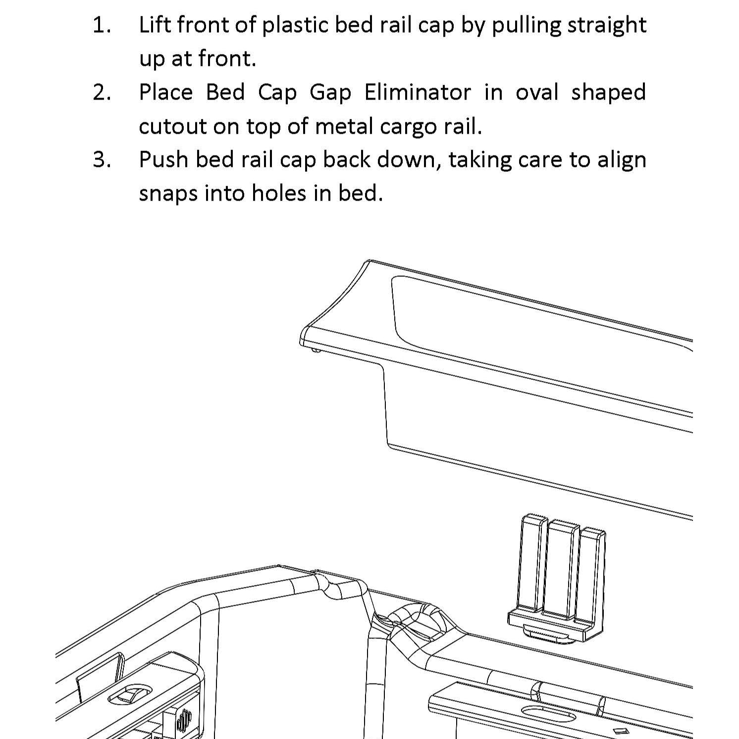 Bed Cap Gap Eliminators