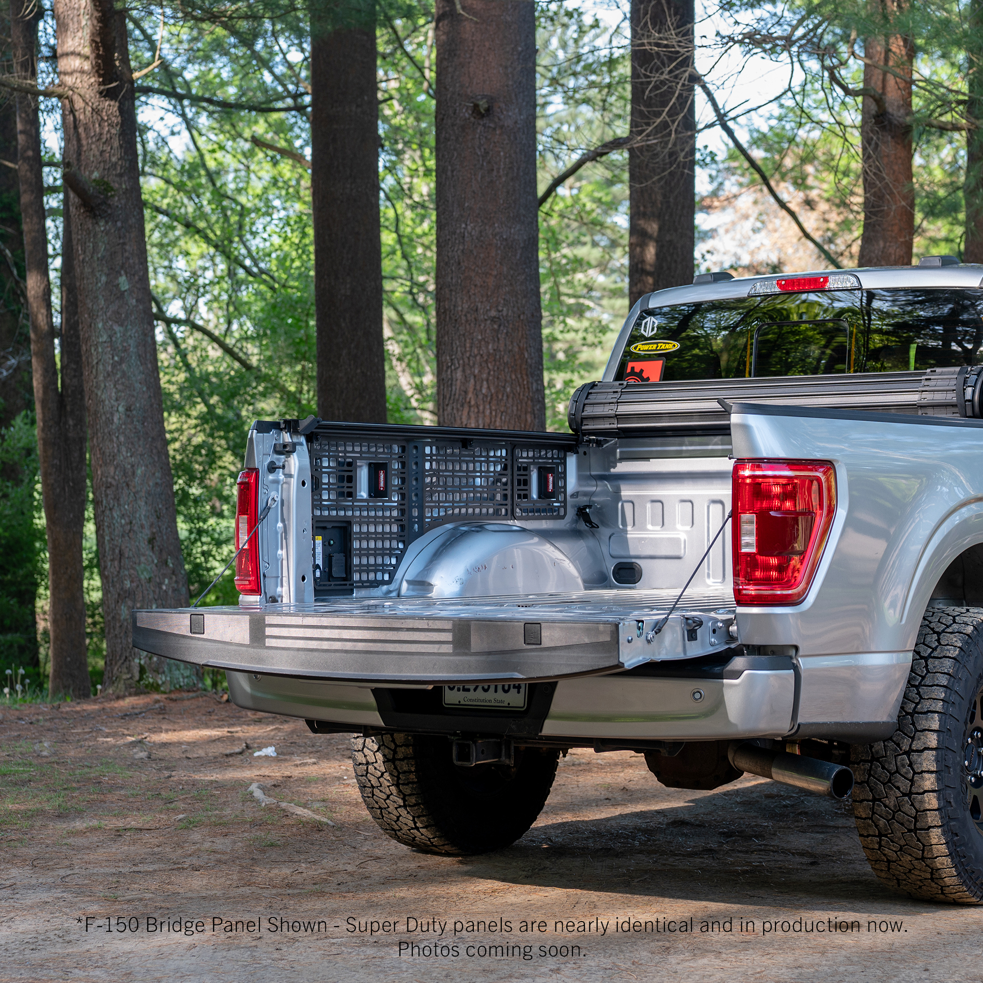 Bridge Panel for MOLLE Bedside Racks | Ford F-250, F-350, F-450 (2017-2025)