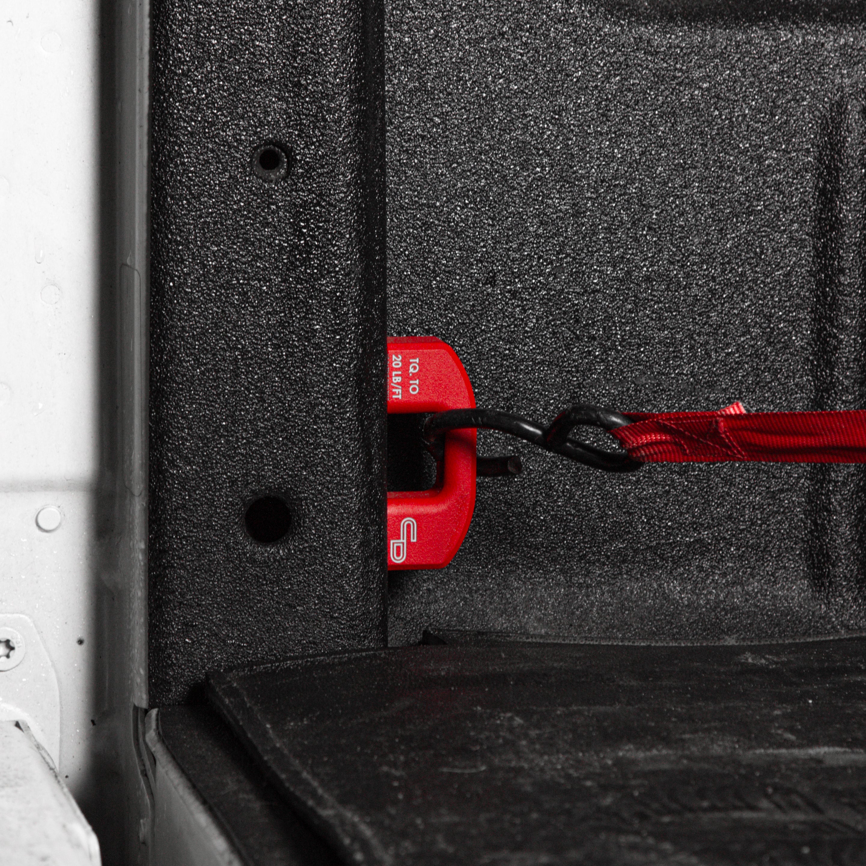 Bed Tie-Down Anchors for F-150 / Raptor (PAIR)